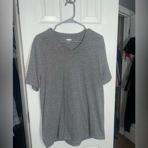 Old Navy Heather Gray V-Neck Men's Tee